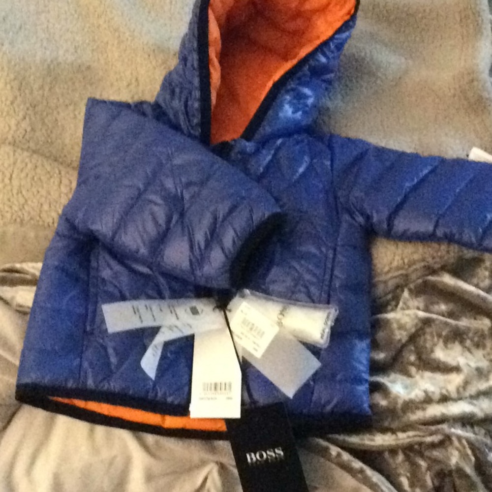 Baby coat reversible size 9 months with tags